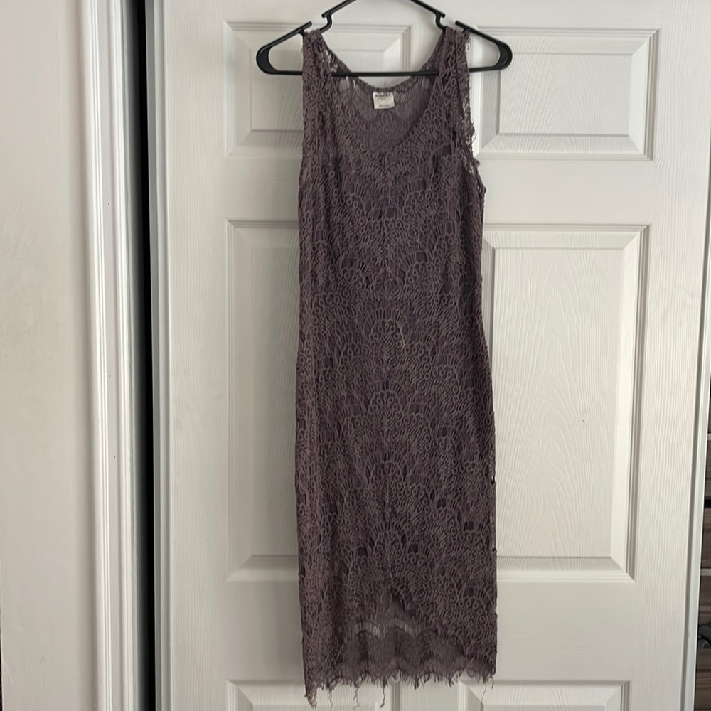 Free people dusty purple dress